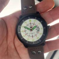Reloj de lujo Premium para Hombre, marca XINEW, relojes para Hombre, correa de cuero de moda, relojes de pulsera de cuarzo con fecha deportiva Simple, relojes masculinos 2024 - details 8