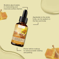 El aceite esencial de miel hidratante es suave, hidratante, brillante, suave, delicado, adecuado para la piel del rostro y el cuerpo. - details 5