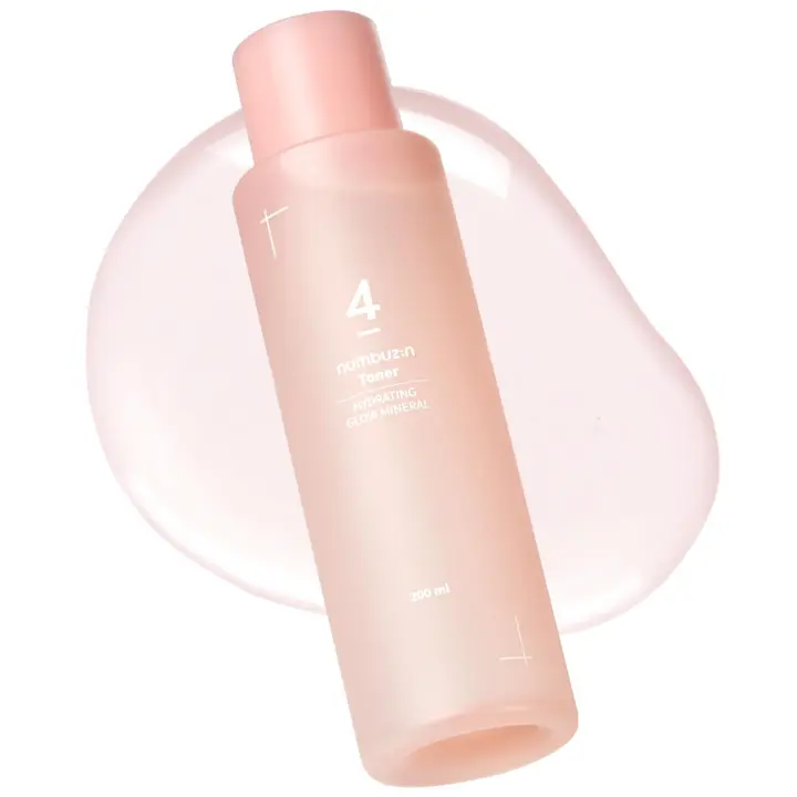 Numbuzin No.4 Tónico Mineral Hidratante Brillo Agua Térmica, Ácido Hialurónico, Niacinamida Hidratación Profunda, Piel Brillante, Maquillaje - 1