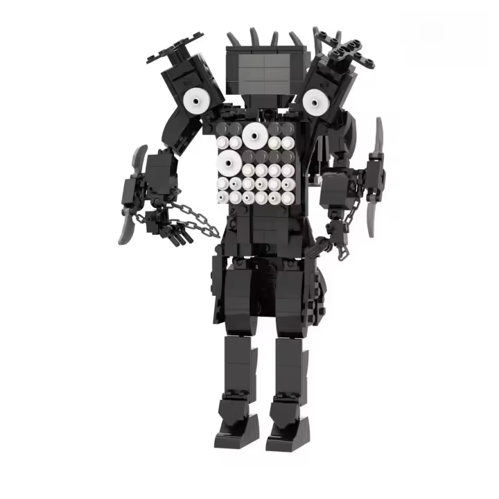 Bloque de Construcción de TV con Armas Juguete Educativo para Niños Regalo de Celebración Holistico - 1