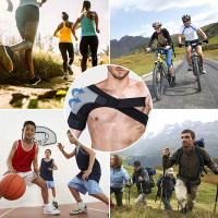 Hombrera deportiva para hombres y mujeres, manguito rotador roto, tendinitis, dislocación, envoltura de manga de compresión de hombro de neopreno - details 15