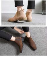 Roma 2024 nuevo cuero genuino con corte alto y botines de diseño de moda para zapatos de vestir de piel de vaca para hombres - details 1