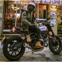 Chaqueta de Moto Táctica de Piel de Tiburón Abrigo de Invierno Impermeable, Cálido, Multipolquera para Hombres Ideal para Salir de Casa - details 5