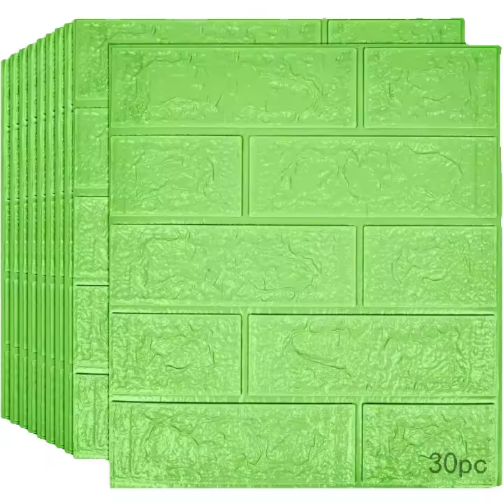 30 Uds paneles Decorativo Para Pared 3d Espuma impermeable Ladrillo, 38*35*3MM - 1