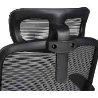 Silla de Oficina Giratoria con Ruedas Transpirable, Ajustable, Soporte Lumbar para Hogar y Oficina - details 8