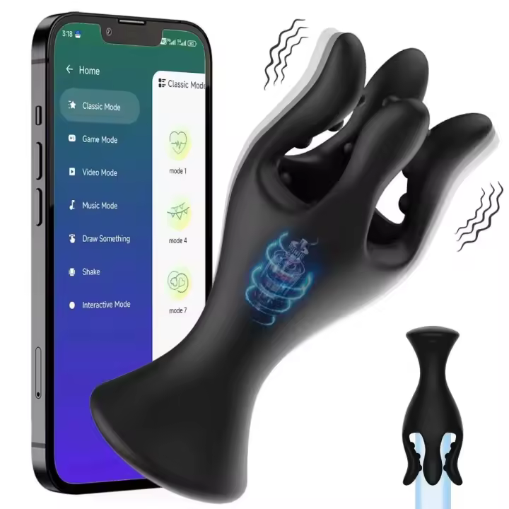 Entrenador de Placer Leten Vibrador para Hombres con Control APP Estimulador de Gláns Masajeador - 1