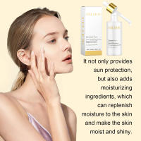Suero protector solar duradero Protector UV Anti-quemaduras solares Control de aceite brillo rejuvenecedor piel hidratar el cuidado del cuerpo loción bloqueadora solar - details 5