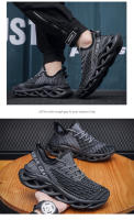 Zapatillas de correr transpirables de marca para hombre, zapatillas deportivas antideslizantes resistentes al desgaste para gimnasio, zapatillas de tenis absorbentes de golpes, zapatillas de deporte con cuchilla a la moda - details 8