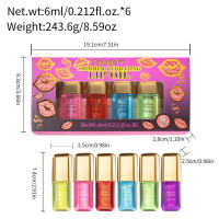 Juego de Aceite Labial Sabor Menta Espejo Dodo Brillo Labial Hidratante y Nutritivo Larga Duración sin Mancha - details 0