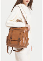 Bolso de Cuero Sintético para Mujer, Mochila de viaje, Bolso de Hombro - details 1