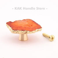KAK-Pomos y tiradores de armario de ágata Natural, tiradores dorados de estilo nórdico para cajón de cocina, herrajes decorativos para muebles - details 5