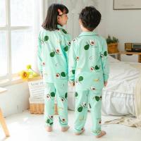 Conjuntos de pijamas de verano para niñas de manga corta para estar en casa - details 5