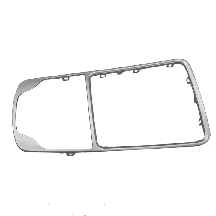 8V 0864260 Embellecedor de marco de perilla de cambio de marchas cromado para Audi A3 8V S3 2014-2019, Panel envolvente de consola frontal 8V0 864 260 3Q7 - 1