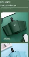 Paraguas plegable para hombre y mujer, protección solar y lluvia, doble protección solar automática, protección UV, sombrilla - details 22