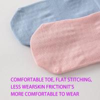 3 pares de calcetines de algodón antideslizantes transpirables de media pantorrilla para Yoga calcetines deportivos calcetines de Pilates danza Fitness entrenamiento mujeres calcetín EU36-42 - details 8