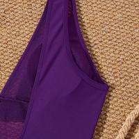 Traje de Baño de Una Pieza Bajo la Espalda 2025 Traje de Baño Sexy con Cuello en V - details 22