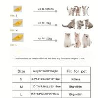 Cama de Gato de Plátano Divertida y Cómoda Alfombra de Mascota Caliente Duradera - details 0