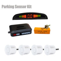 Risingon-Kit de Sensor de estacionamiento LED Universal para coche, pantalla Digital precisa de 4 Radar, alarma de distancia de obstáculos, Kit Parktronic - details 10