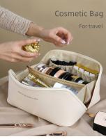 Bolsa de maquillaje de viaje, caja de almacenamiento, organizador de cosméticos, contenedor de plástico para tocador de baño y hogar - details 0