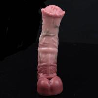 Embalaje privado SEXY FAAK Siliocne funda de caballo condones reutilizables juguetes sexuales para hombres agrandamiento consolador para adultos extensor de anillo alargado - details 4