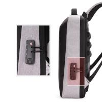 Mochila antirrobo informal para hombre, bolsa de viaje de alta capacidad, carga USB, negocios, ordenador - details 5