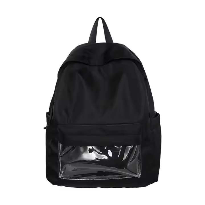 Mochila Transparente de Nylon para Estudiantes Universitarios Gran Capacidad, Fresca y Dulce, para Niñas, Muñecas, Verano 2025 - 1