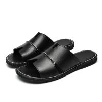 Novedad Verano 2024 Sandalias de Cuero para Hombre Zapatos Transpirables para Playa y Exteriores con Suela Plana y Abrecha - details 5