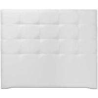 Cabecero tapizado acolchado para dormitorio, modelo Tablet largo en tela antimanchas gris antracita y medidas 151 x 125 cm para camas de 135 o 150 cm. - details 18