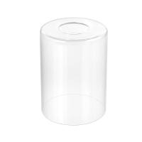 Pantalla de cristal transparente para lámpara de araña, reemplazo de lámpara de mesa, luz de pared, tocador, D10xH15cm, cilindro E27 - details 0