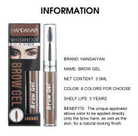 Pluma de Gel para cejas, crema para cejas, tatuaje líquido resistente al agua de larga duración, lápiz de maquillaje para cejas negras - details 1
