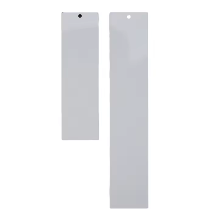 Marcadores en blanco de sublimación, Productos en Blanco de sublimación, marcadores de bricolaje, proyectos de manualidades, sublimación doble, 30 piezas - 1