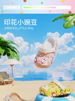 Impresionados Zapatillas de Verano para Niños y Niñas Diseño de Dibujos Animados Lindo Bolso de Cabeza Ideal para Playa y Afuerte - details 0