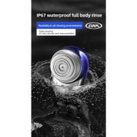 Afeitadora eléctrica recargable lavable para hombres, Mini recortadora portátil inalámbrica, paracara, barba y cabellera actualizada - details 7