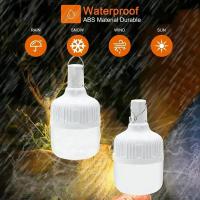 Luces de carga USB para iluminación exterior, focos portátiles recargables para acampar, luz colgante de alto brillo para carpa de pesca - details 1