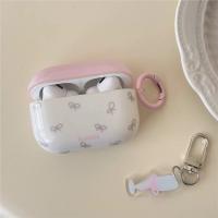 Funda para auriculares con forma de lazo, adecuada para Apple AirPods Pro 2, funda para auriculares inalámbricos Bluetooth, funda protectora para AirPods 3/2, funda para auriculares iPod. - details 1