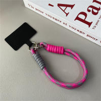 Coloful-señuelo de cuerda giratoria para colgar, decoración para teléfono, colgante antipérdida, pulsera fuerte a la moda, correas cortas - details 9