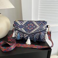 Bolso de hombro con borla para mujer, bandolera de estilo étnico de nicho popular, nueva tendencia, a la moda, con personalidad, 2024 - details 15