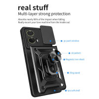Compatible con teléfono Motorola Moto G85 con funda protectora con soporte y cubierta de lente deslizante - details 9