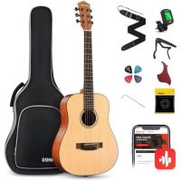 Kit de Guitarra Acústica Modelo Dreadnought Cortado 41 Pulgadas Estaca de Cuerdas Afinadora - details 32