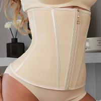Fishbone-cinturón recortador de cintura con cremallera, faja de compresión Transpirable Para Control de barriga, Ropa Interior Y Modeladora - details 5