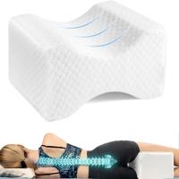 Almohada de espuma viscoelástica para rodilla, para ciática ortopédica, espalda, pierna, cadera, alineación de la columna vertebral, almohadas para el cuerpo durante el embarazo, soporte para la espalda para personas que duermen de lado - details 0