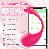 Vibrador Inalámbrico Bluetooth Huevo de Estimulación Clitoris Controlado por APP - details 1