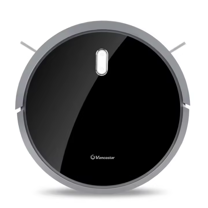Vancostar-Robot aspirador inteligente para el hogar, aspiradora con cepillo Central, depósito grande de polvo seco, Sensor inteligente, carga automática, limpieza fácil, PRO4 - 1