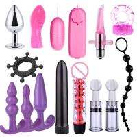 Leten Sextoy Bdsm Kit Set Vibrador Esposas Cuello Juguete Sexual Adulto Pareja Látigo Anal Buttplug para Hombres Juego Sexual Íntimo Bondage - details 4