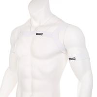 Lencería Correas De Arnés De Los Hombres Cuerpo Sexy De Pecho Disfraces Traje De Bondage De Alta Elasticidad Con Brazalete Club Nocturno De Hombre - details 3