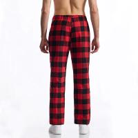 Pantalón à carreaux pour hommes, décontracté, avec cordon de serrage, droit, Harajuku, Hip-hop, pour l'extérieur, quotidien, nouvelle collection été - details 18