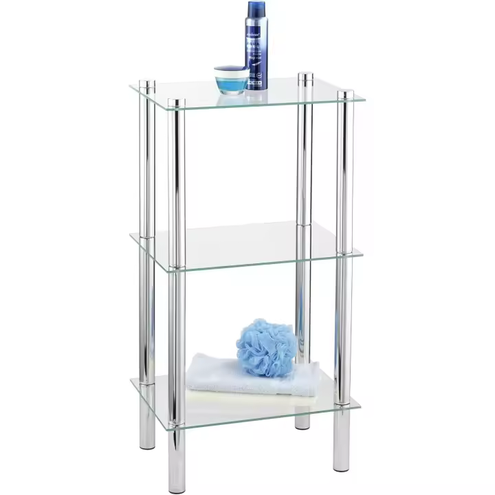 baño Acero Inoxidable repisas, Acero Inoxidable, 40 x 74 x 30 cm, Brillante - 1