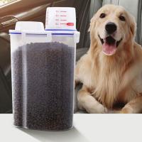 Contenedor de comida para gatos, cuenco para gatos, suministros para mascotas, accesorios, Cubo de almacenamiento de comida - details 10