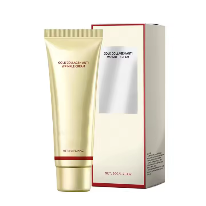 Crema de Arrugas de Colágeno Hidratación Profunda, Reducción de Depresiones, Iluminación de la Piel Facial Cuidado Diario - 1