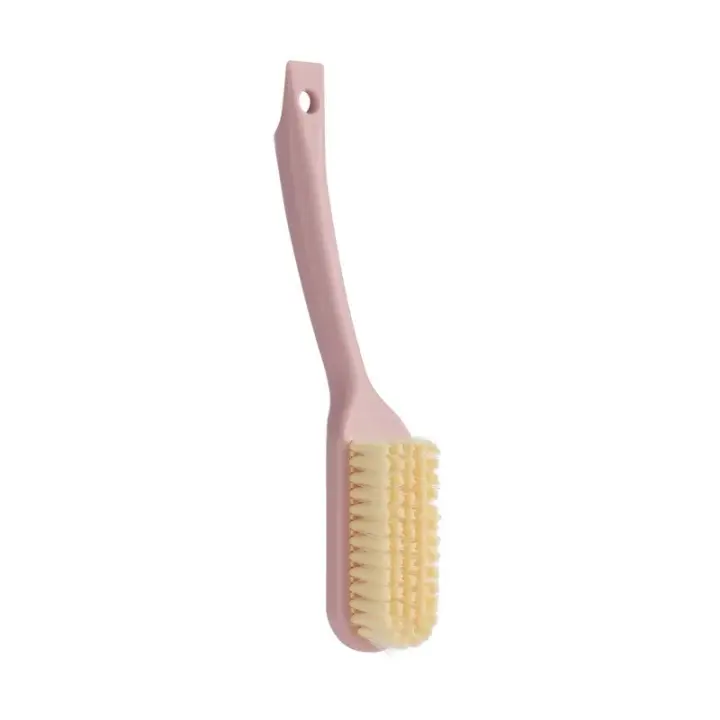 Cepillo suave para frotar con mango largo para ropa, zapatos, cocina, baño, equipo de limpieza portátil - 1